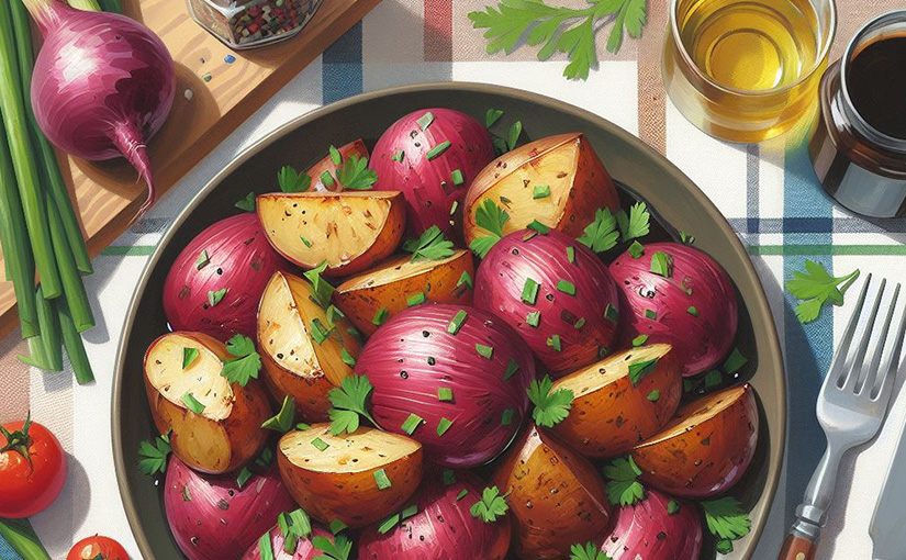braised red potatoes